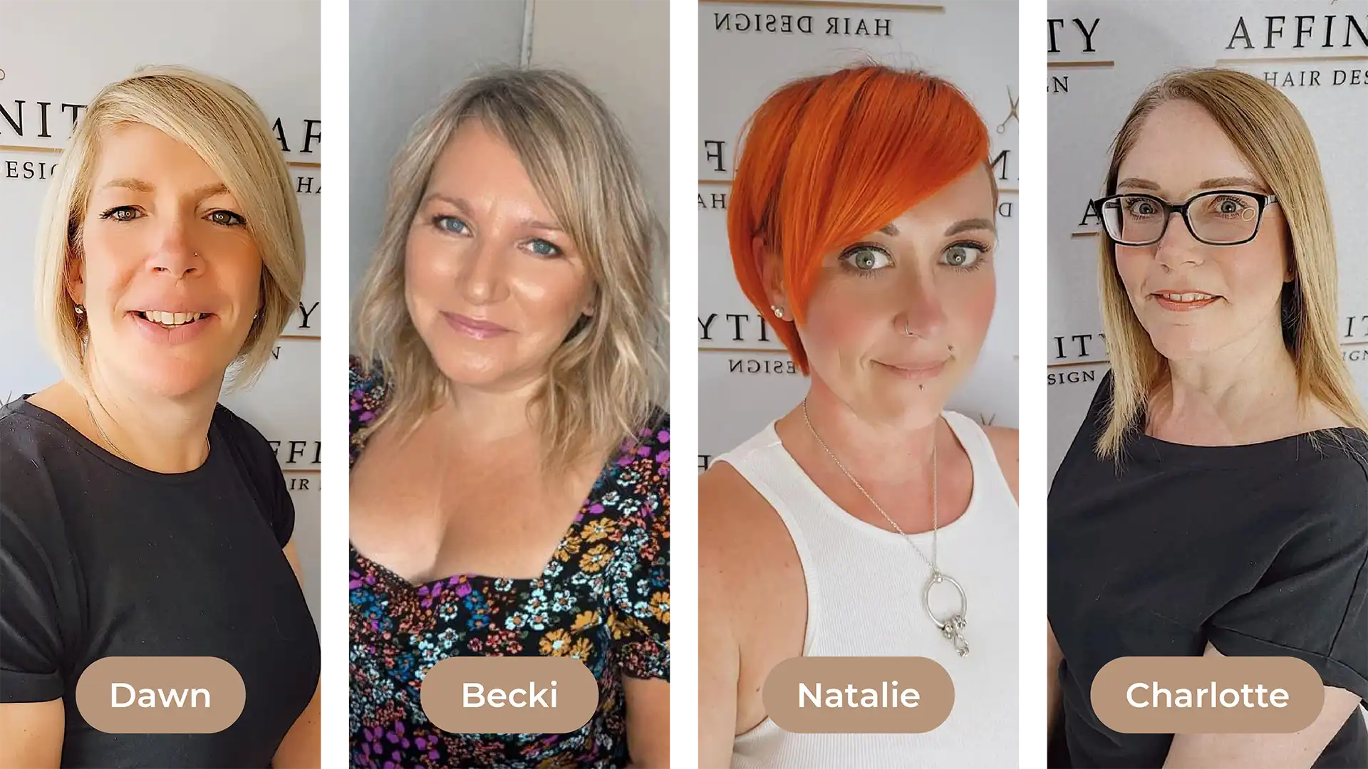 Affinity Hair Design team photo